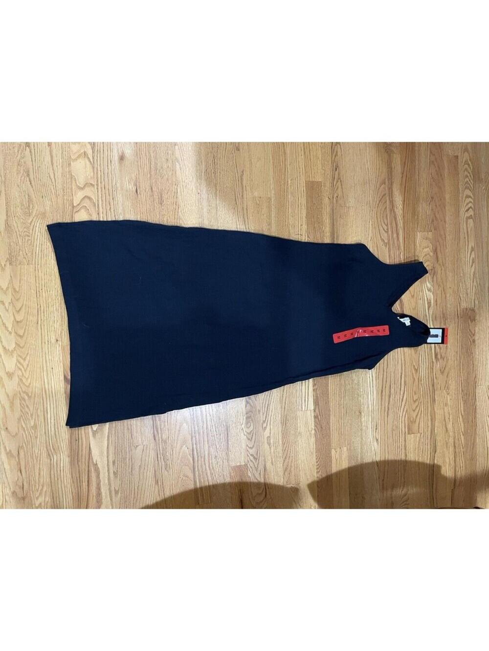 NWT Black Briggs Women’s Dress M Medium Light Sleeveless summer tank top dress